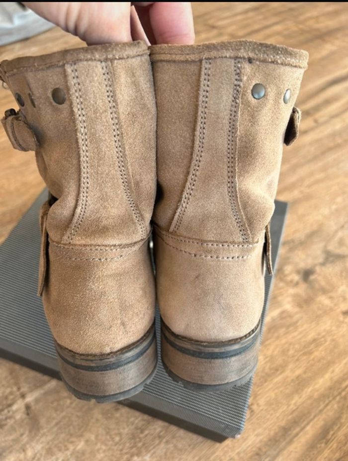 Bottines no issue en cuir pointure 40 - photo numéro 3