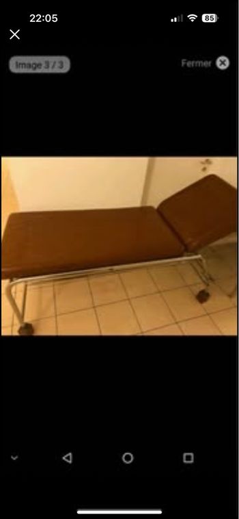 Table de massage