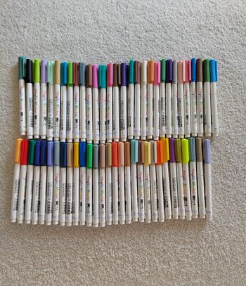 Lot 60 feutres acryliques Xingmai – mine feutre – testés 🎨