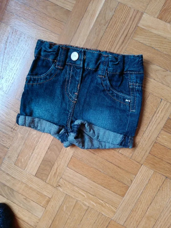 Short jean Kiabi 3mois 62cm