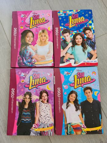 Lot 4 livres Soy Luna