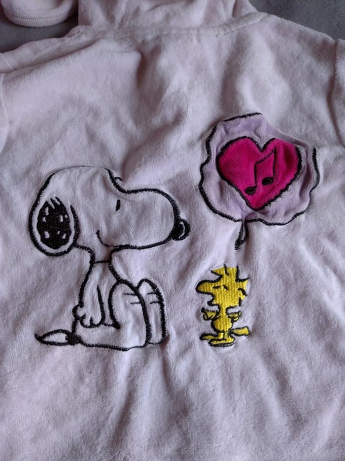 Gilet zippés avec capuche Fille 9/12 mois Snoopy H&M - photo numéro 11