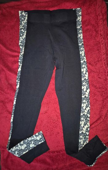 Legging noir et vert