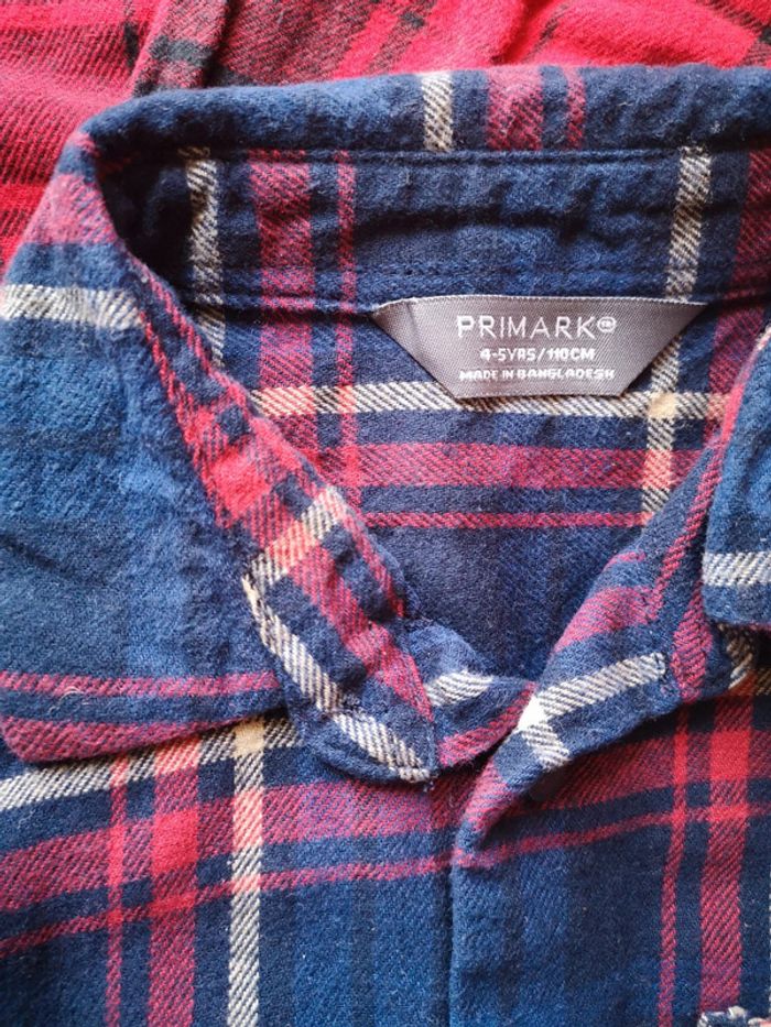 Chemise à carreaux 4 ans garçon - photo numéro 3
