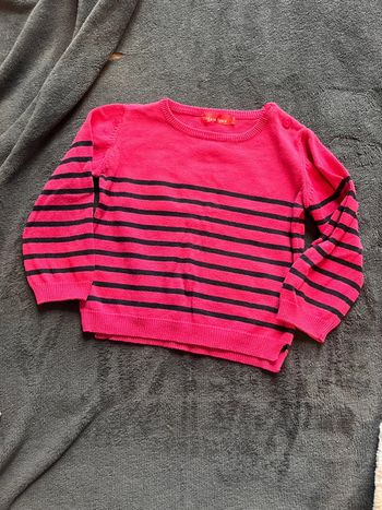 Pull fille 24 mois rayé