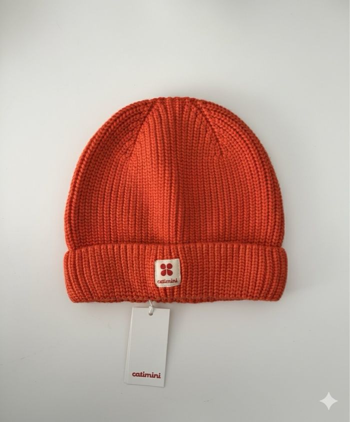 Bonnet Catimini Orange – Neuf avec Étiquette | Taille 51