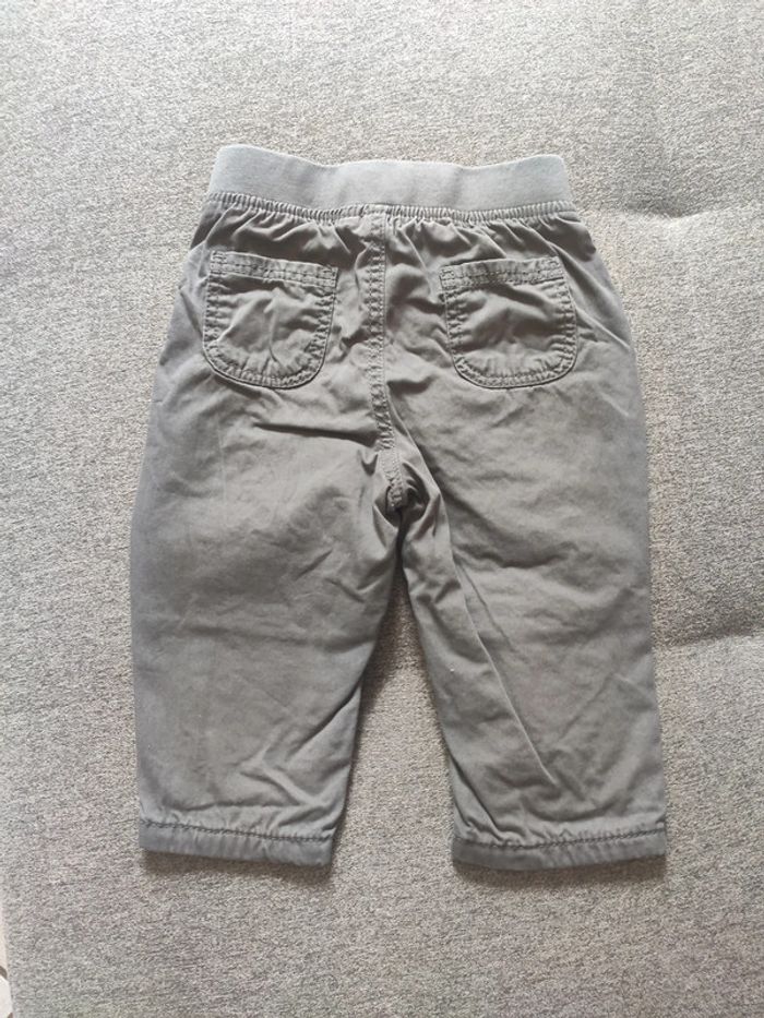 Pantalon 12 mois obaibi gris