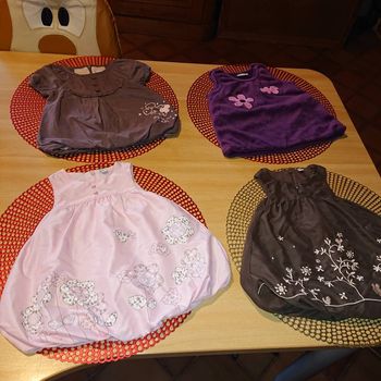 4 robes 3 mois