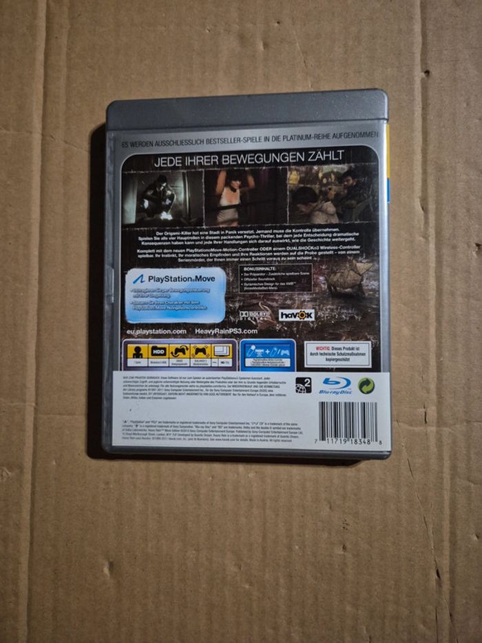 Heavy Rain pour PS3 - photo numéro 2