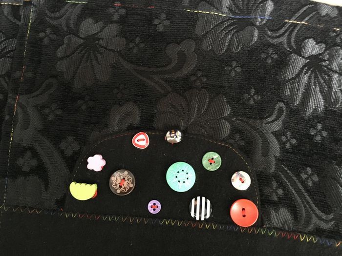 Jupe fantaisie broderie papillon - photo numéro 4