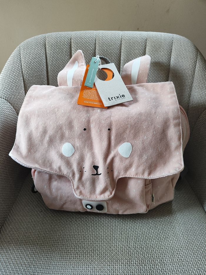 Cartable rabbit rose TRIXIE