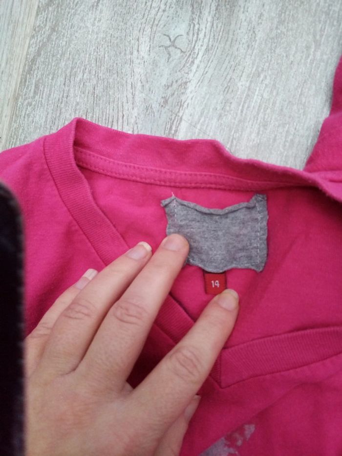 Haut fin pyjama 14A - photo numéro 3