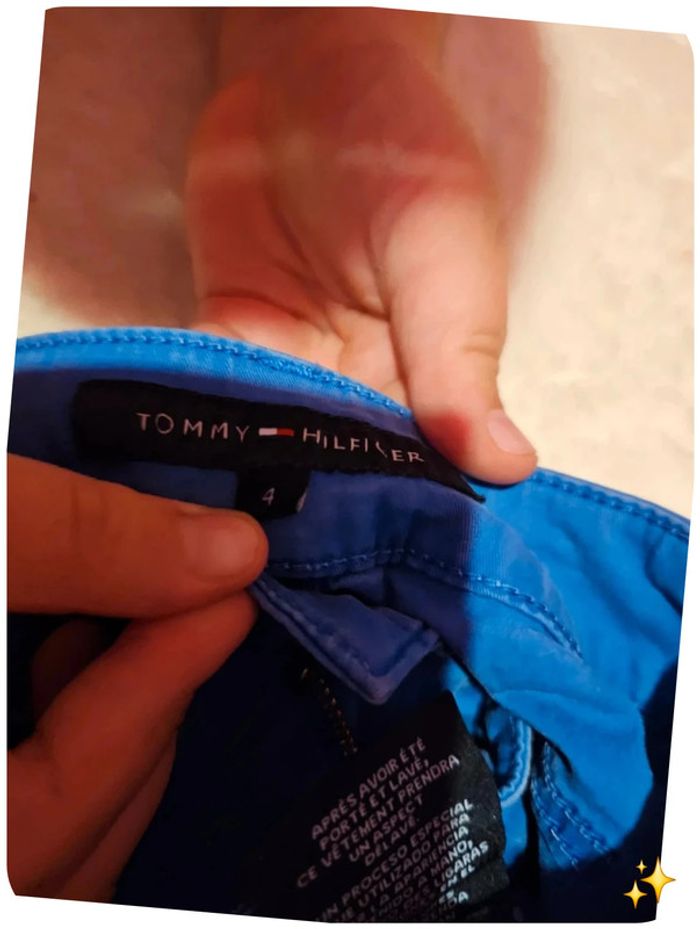 Jean tommy Hilfiger 14 ans Bleu roi - photo numéro 5