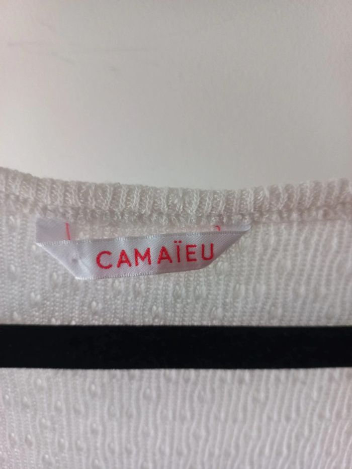 Débardeur blanc/crème - photo numéro 3