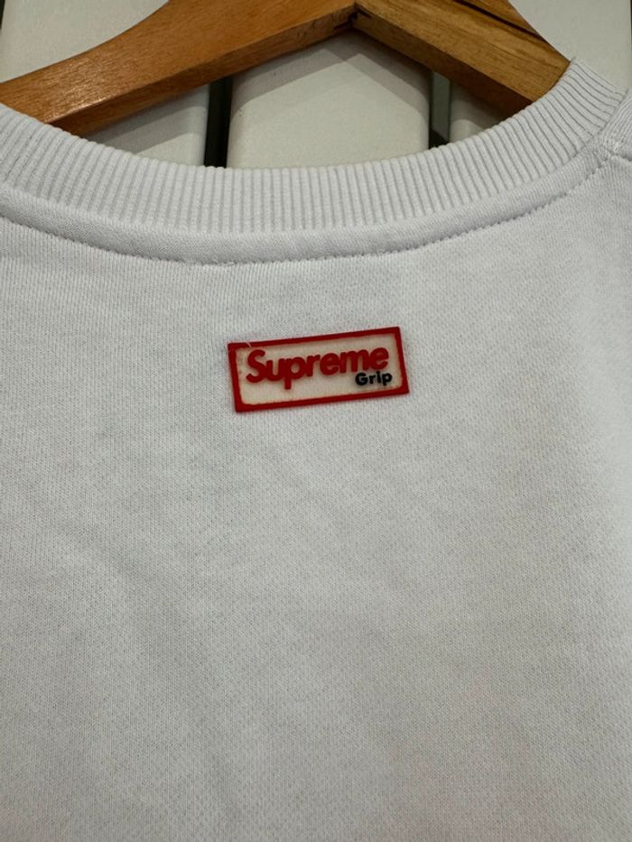 Pull / Sweat blanc Supreme Taille L - photo numéro 7