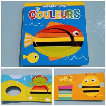 Livre animé de Page en Page 🌈 Les Couleurs 🐠