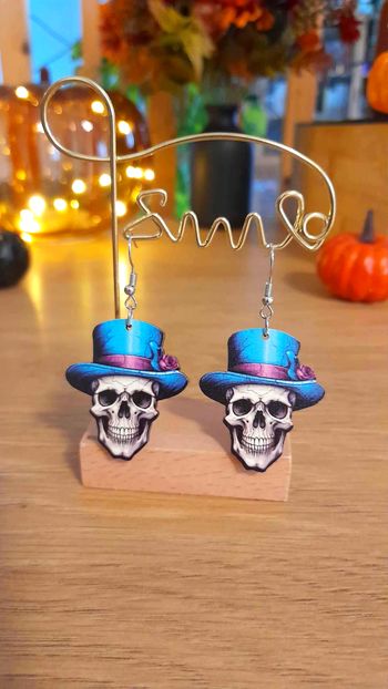 Boucles d’oreilles Halloween