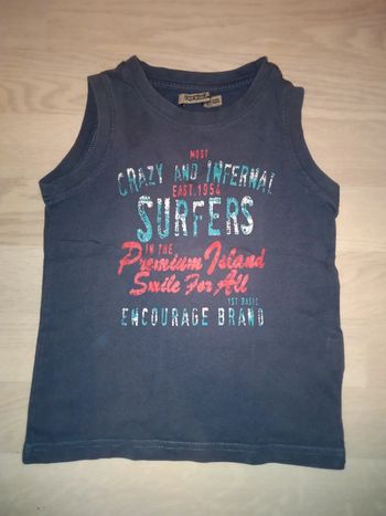 Débardeur bleu Tape à l'oeil T. 5 ans