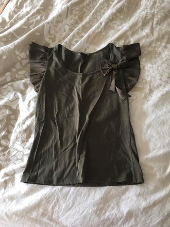 t-shirt 3 suisses kaki