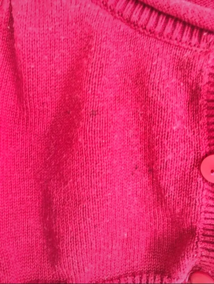 Boléro fuschia 6 mois - photo numéro 4