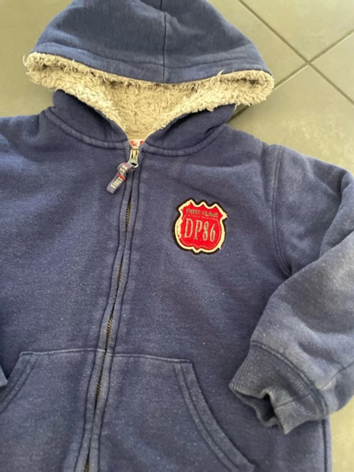 DPAM gilet sweat manteau vêtement garçon 6 ans - photo numéro 2