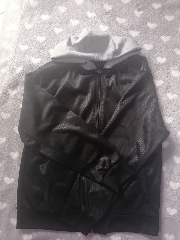 Veste gilet zippé à capuche garçon 12 ans - photo numéro 2