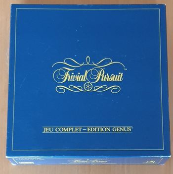 Parker Trivial Pursuit Edition Genus Jeu complet excellent état
