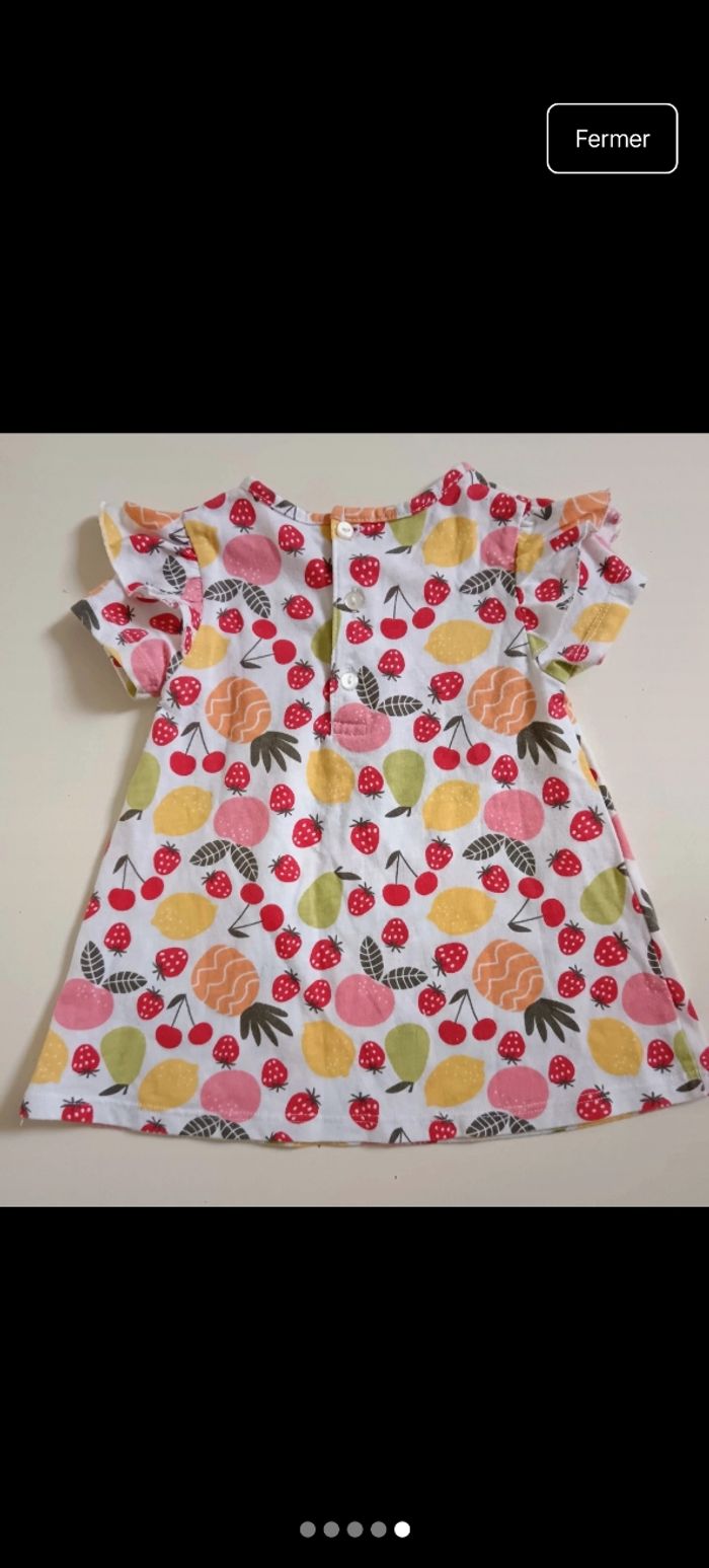 Tee shirt fruits 12 mois - photo numéro 5