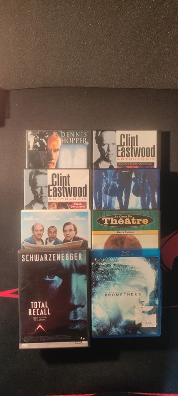 Lot DVD et blu-ray