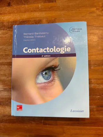 Livre contactologie 2e édition