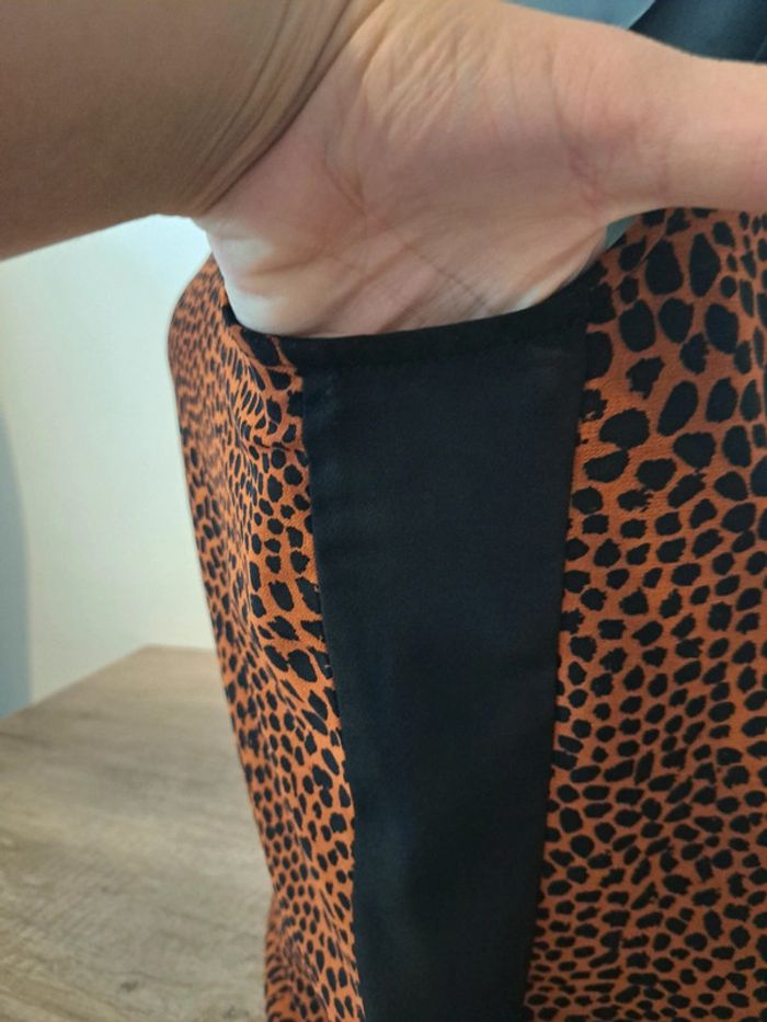 Top haut leopard camaïeu Taille 40 Tbe - photo numéro 5