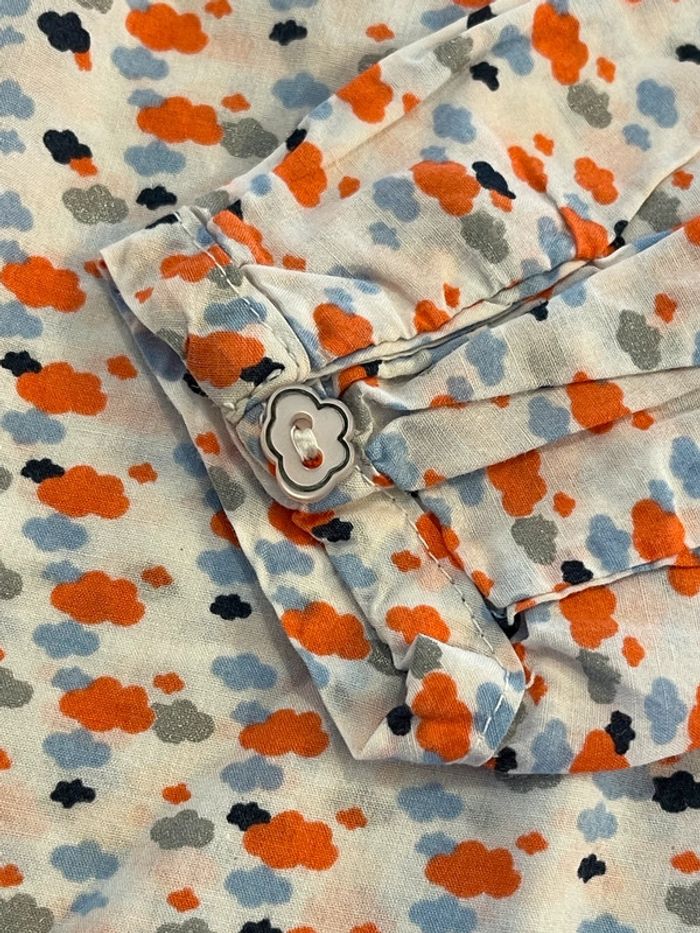 Blouse nuages col Claudine 3 ans - photo numéro 3