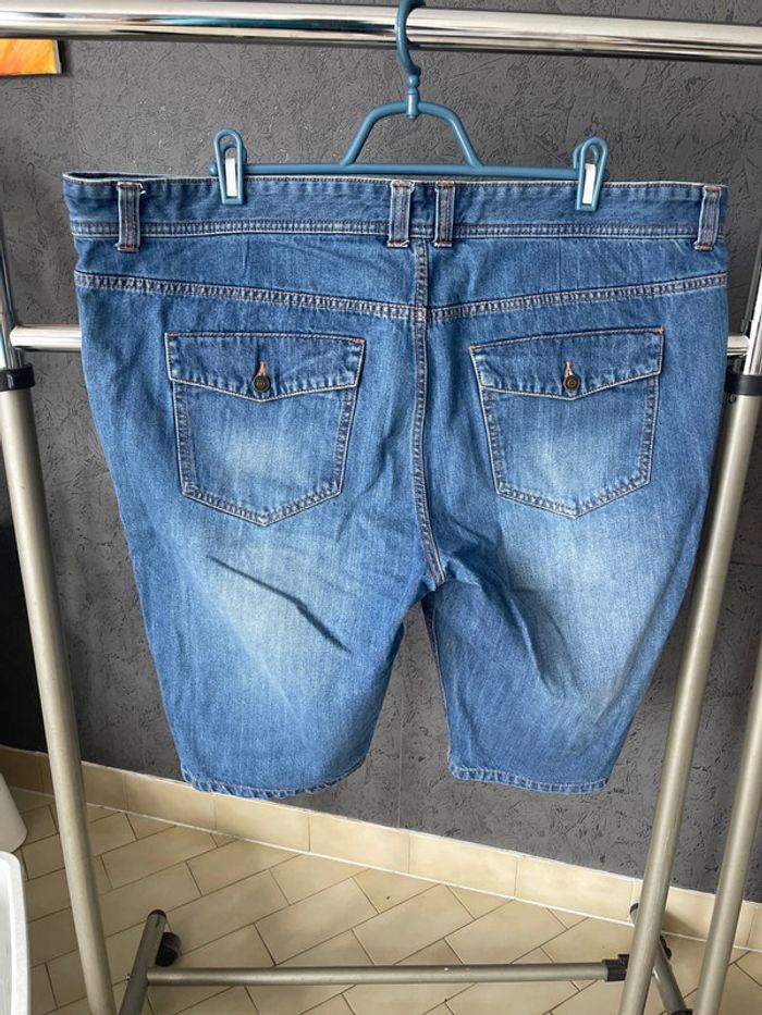 Bermuda en jean grande taille - photo numéro 4