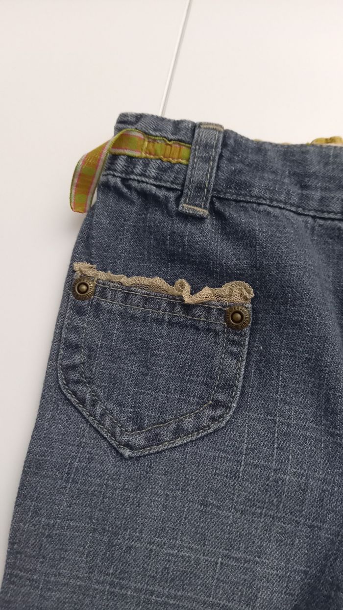 Pantalon Jean's 6 Mois Fille - photo numéro 4