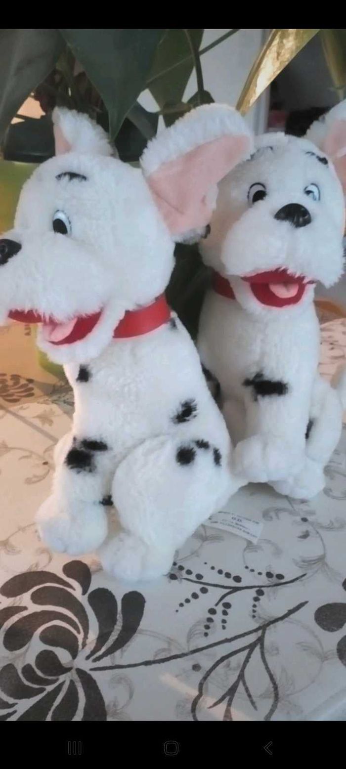 Lot 2 peluche chiens