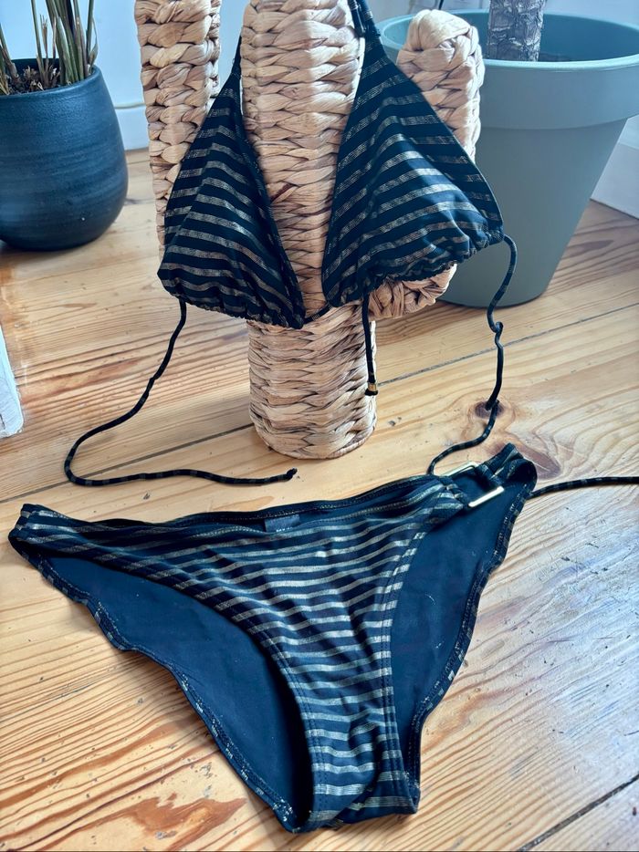 Maillot de bain 2 pièces taille 38 - photo numéro 3