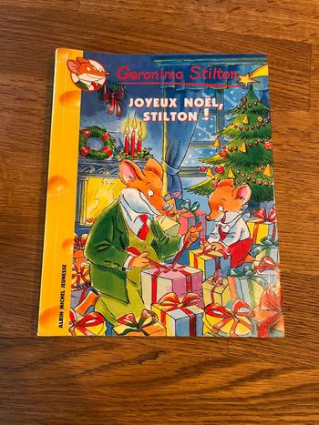 Livre Geronimo Stilton Numéro 16 Joyeux Noël Stilton !