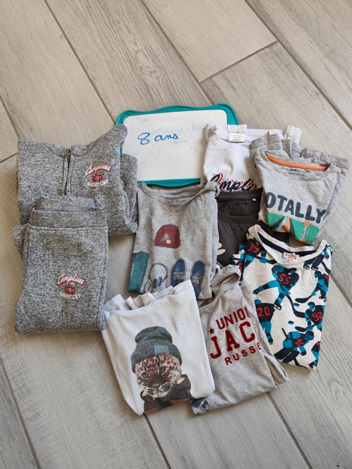 Lot vêtements garçon