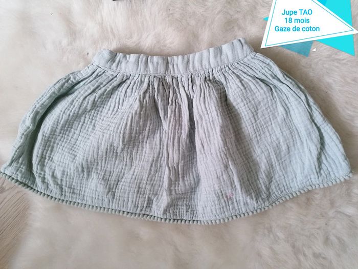 Jupe en gaze de coton Tape à l'œil 18 mois #espanolitinafille18mois