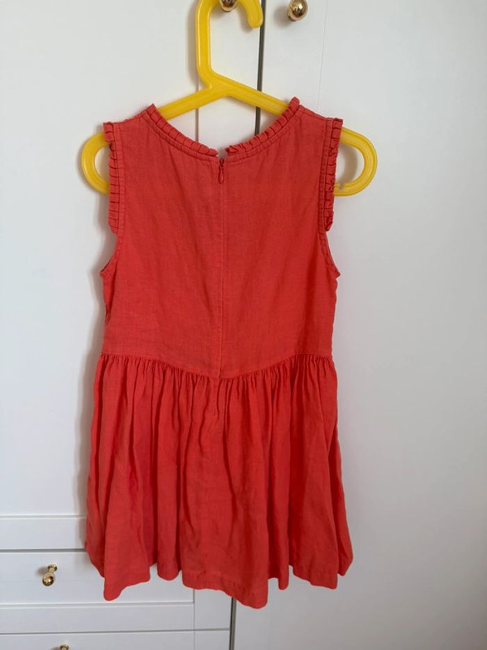 Robe en lin petit bateau 8 ans - photo numéro 2