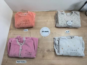 Lot 5 pyjamas 24 mois