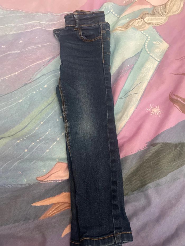 Jean fille bleu slim Kiabi 3 ans - photo numéro 5