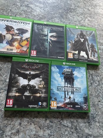 Lot jeux Xbox one