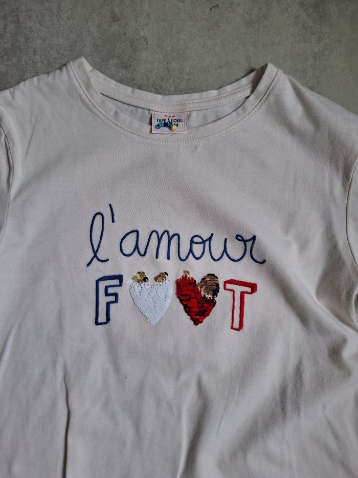 Tee-shirt tape à l'oeil 8 ans - photo numéro 2