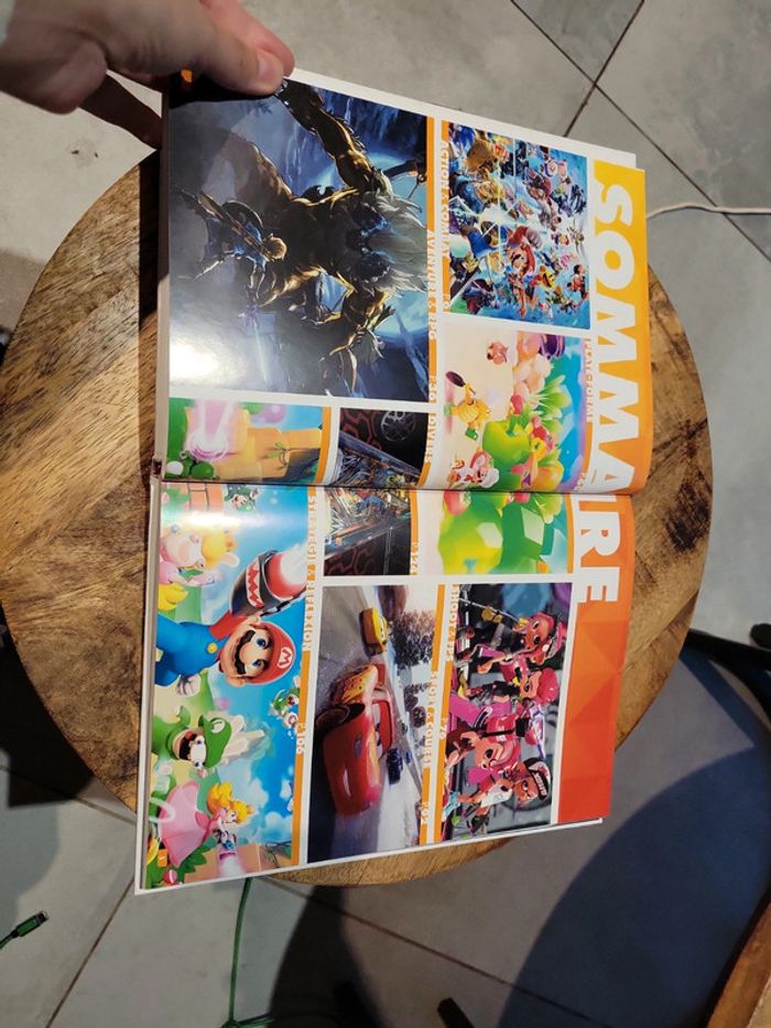 Livre couverture rigide switch jeux Nintendo - photo numéro 5