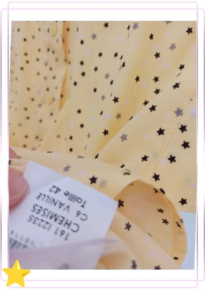 Blouse jaune Kookaï 42 L - photo numéro 4