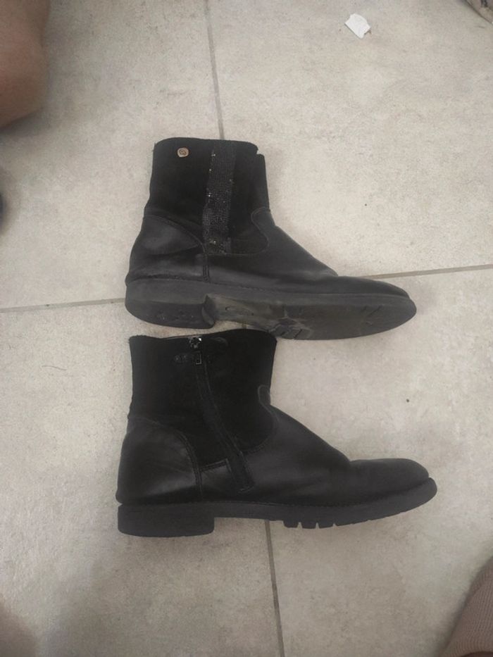 Chaussures bottines en cuir 38 - photo numéro 2