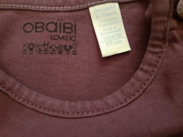 Lot 6 t-shirts - Obaïbi, Mes Ptits Caillous, Tape à l'œil, Orchestra, Primark - photo numéro 12