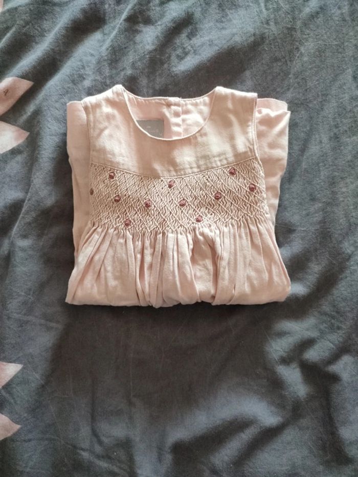 Robe Cyrillus à smock 9 mois - photo numéro 7