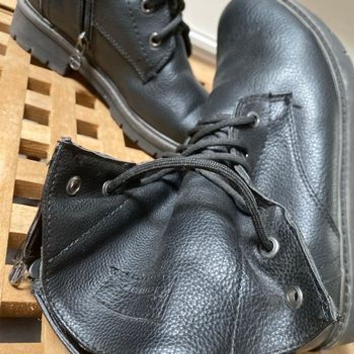 Bottes bottines boots fourrées peu portées 37 Tamaris - photo numéro 8